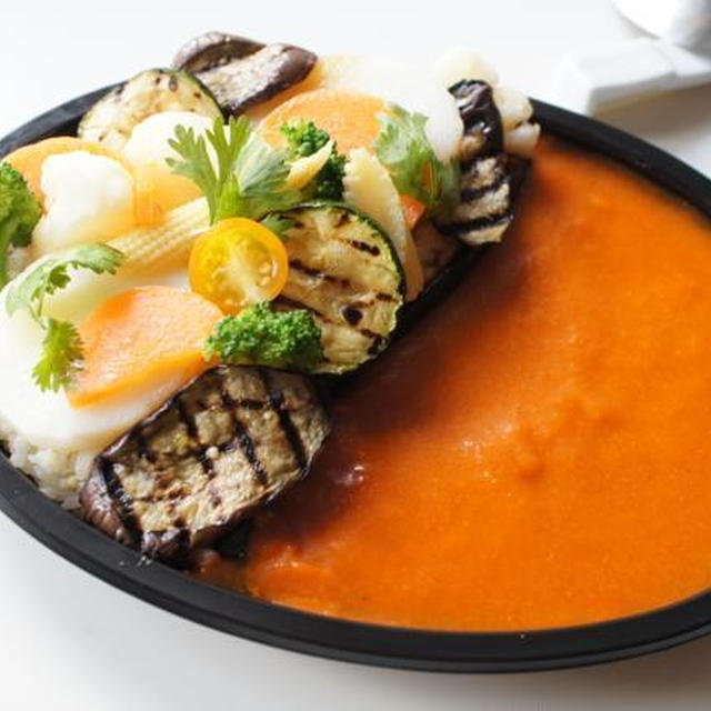 限定★ミッシェル・トロワグロの「ベジタブルトマトカレー」＠レッツエンジョイTOKYO