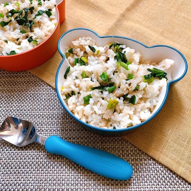 【幼児食】優しい味付けのツナチャーハン