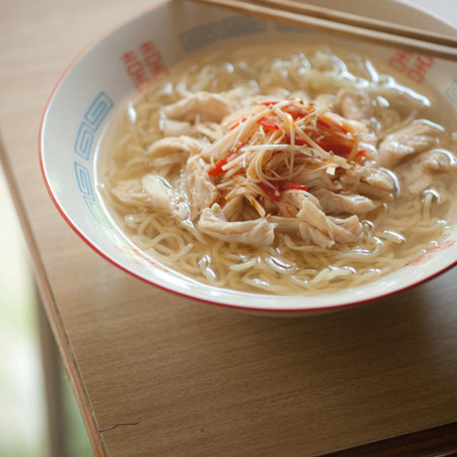 掲載のお礼！”ささみで簡単、冷やしラーメン”