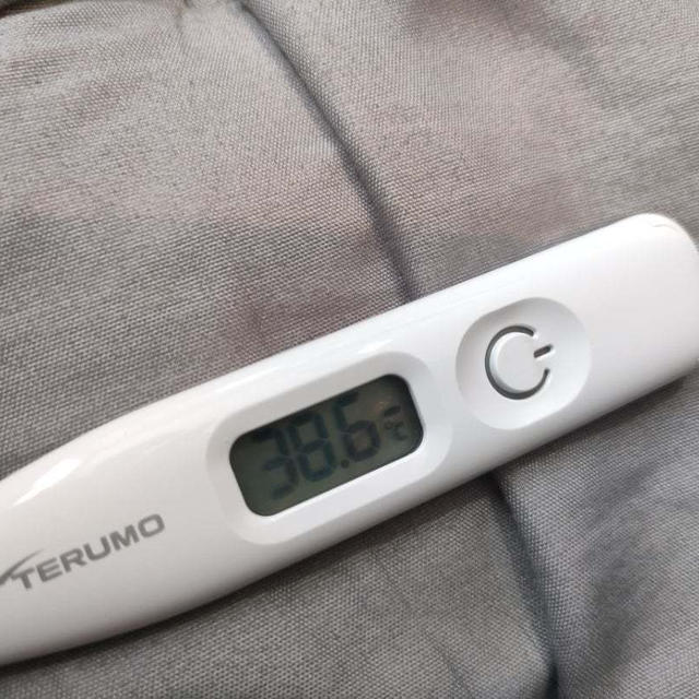 寒気とともに起きた朝…もう一度抗原検査( ；∀；)