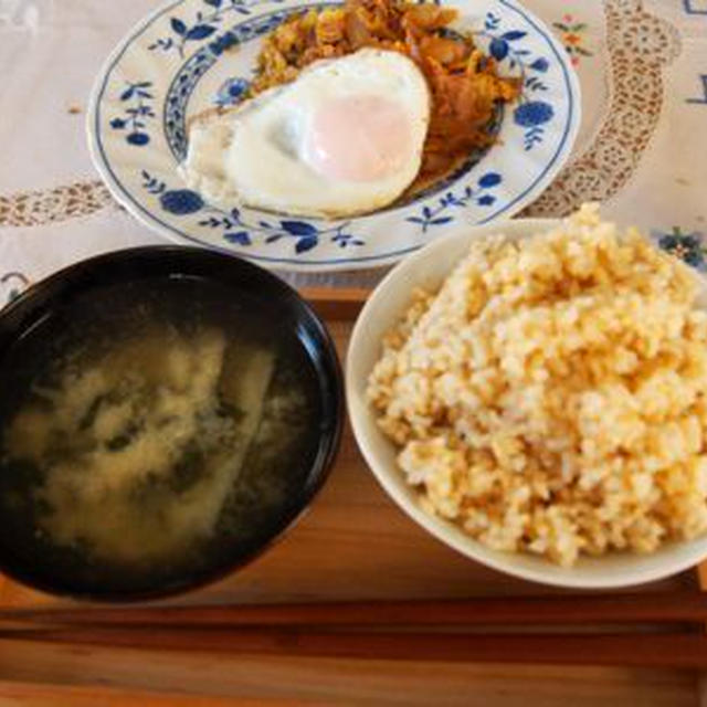 ぱぱっと朝ごはんとGW