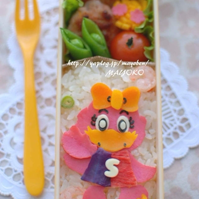 【試作・ボツ弁】京都パープルサンガ　コトノちゃん弁当♪