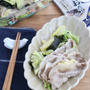 【#にんべん】レンジで簡単！春キャベツと豚肉の重ね蒸し