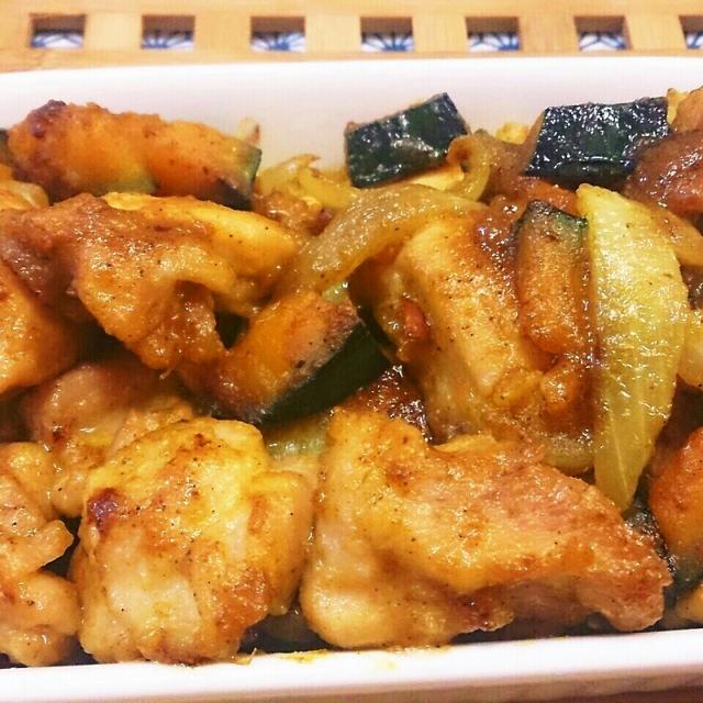 カボチャとチキンのスパイシーハニーロースト☆