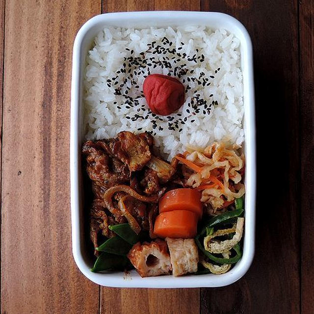 1/31(水)カレーポークチャップ弁当