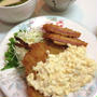 アジフライで晩御飯