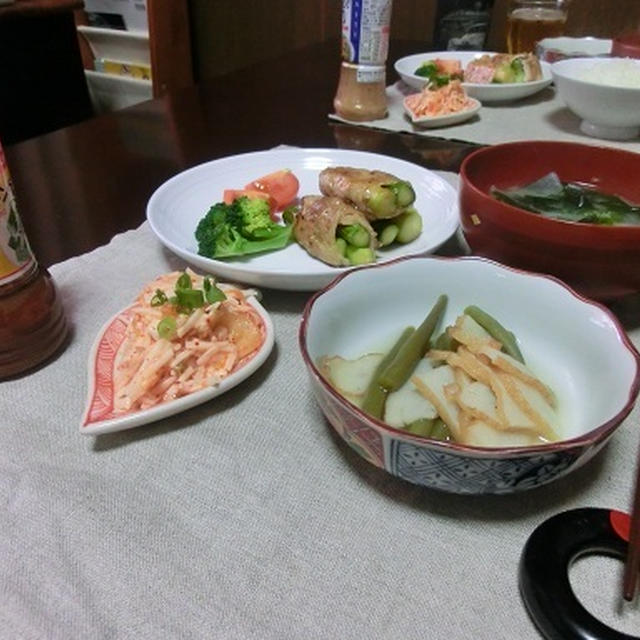 カンタン♪豚肉の野菜巻き焼き