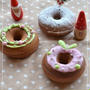 クリスマス風　米粉のショコラドーナツ