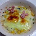 とろろごはんチーズ焼き