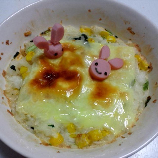 とろろごはんチーズ焼き