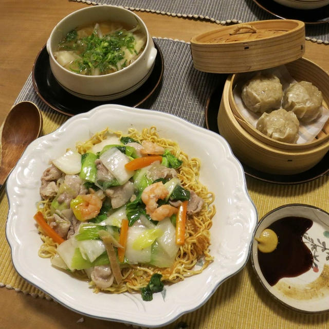 餡かけやきそばの夜ご飯 By Megさん レシピブログ 料理ブログのレシピ満載