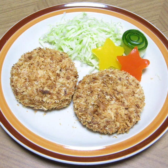 はんぺん入り鶏つくねでメンチカツ・ロールキャベツ