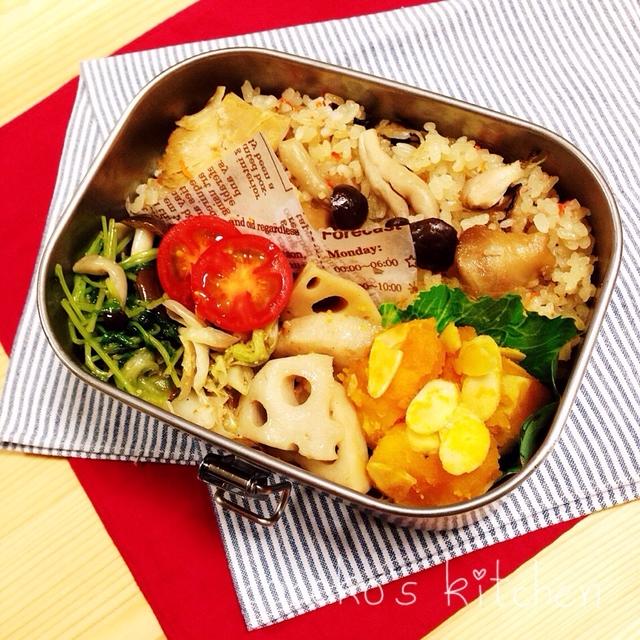 高2男子のお弁当『かやくご飯』
