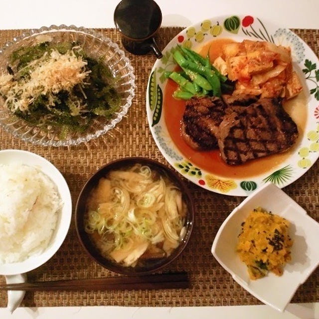 黒毛和牛のステーキとか