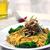 菜の花とごぼうのパスタ