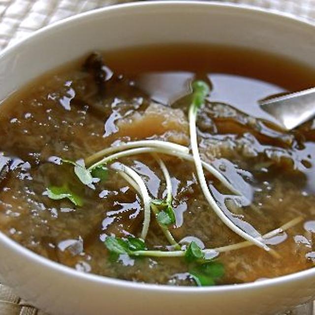 風邪ひきさんの蓮根スープ