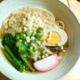 タヌキうどん&太巻き