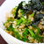 ★火を使わず短時間で「大葉ビビンパプ」（깻잎비빔밥）。