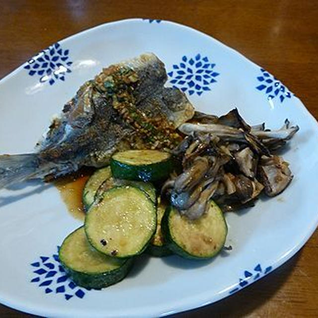 いわしの薬味ソースかけ