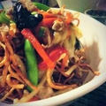 【まいにちゴハン】パリパリ麺の野菜あんかけ。