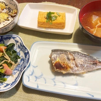 家に入れない～💦＆サツマイモご飯