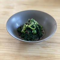 ニラのお浸し花椒風味♪