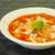 野菜たっぷりパスタ入りスープ