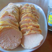 レモンペパーミックスの鶏ハム♪鶏ハムサンド♪ポテトサラダサンド♪ミルクパン♪