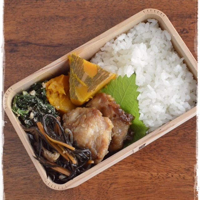 【チキンの中華焼き弁当、と雷鳴】
