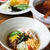 自家製鶏ガラスープで鶏飯（けいはん）。