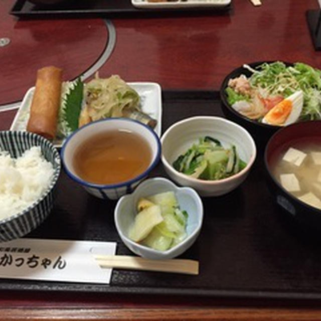 久しぶりの和食ランチ