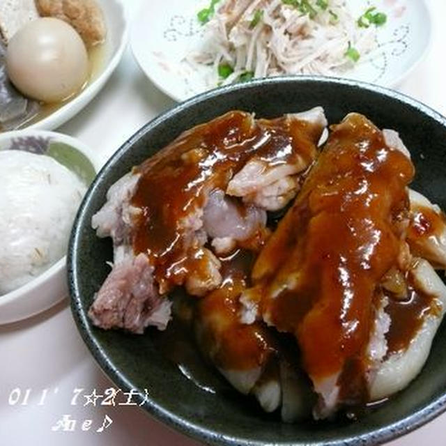 息子夜ご飯！