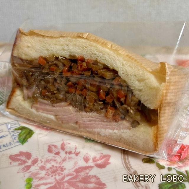 お気に入り和サンド！きんぴらチキンサンド