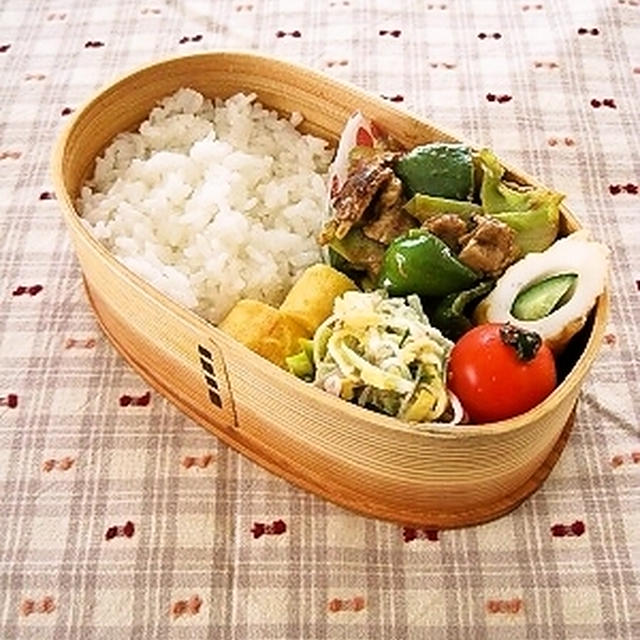 回鍋肉弁当