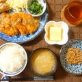 『チキンカツ 定食』