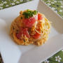 121.トマ卵パスタ
