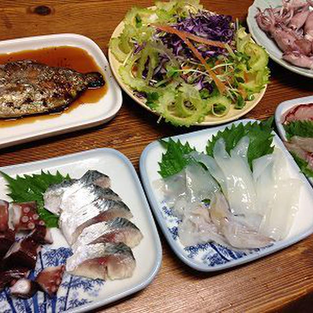魚魚魚の晩御飯 プリンターの上のあんこ By あんこ１９６１さん レシピブログ 料理ブログのレシピ満載