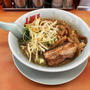 たっぷり生姜醤油ラーメンを背脂変更多めで啜る 〜海苔5枚・白髪ネギ・広州メンマ・山岡家〜