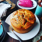 BTSとアイドル❤と、ノンバターノンオイルでこんなにもしっとりふわふわおさつバターのクリーケーキ