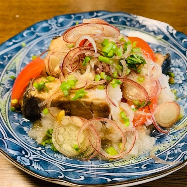 さっぱり鰤のみぞれ和え