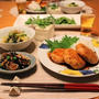 『鶏つくね』とストウブで『小さいおかず』の献立。