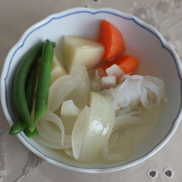 透明しょうゆで煮物★★★