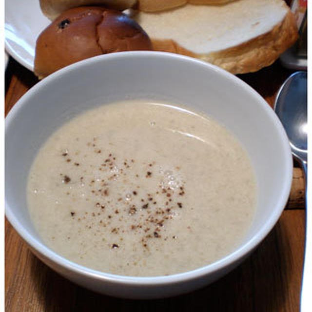 ごぼうの豆乳ポタージュ