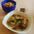鶏牛蒡ごはん＆団子と茸の豆乳汁