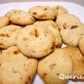 さっくり、爽やか。オレンジピールと胡桃のクッキー by quericoさん