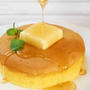 百均の紙型で焼く【ふわふわカステラスフレパンケーキ】