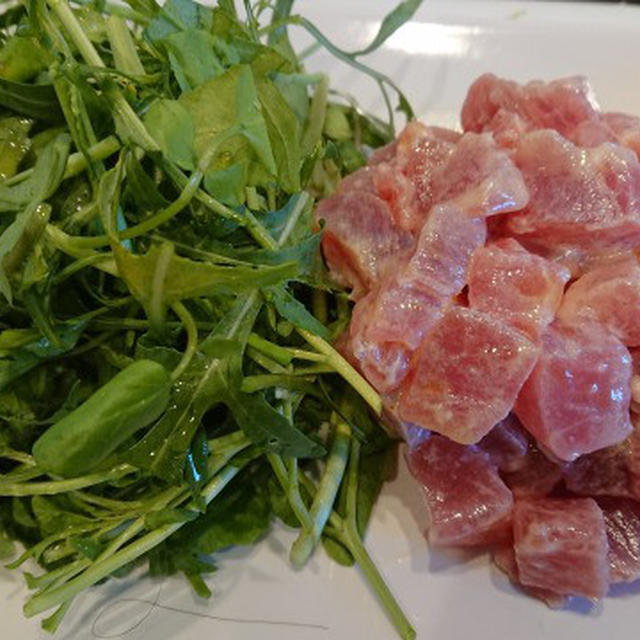 野郎飯流・マグロのタルタル