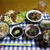【夕食】ほたてとアスパラの炊き込みごはん・チキン南蛮・トマトとわかめの和風サラダ…