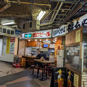 【浅草】日本最古の地下商店街で食べる焼きそば「福ちゃん」