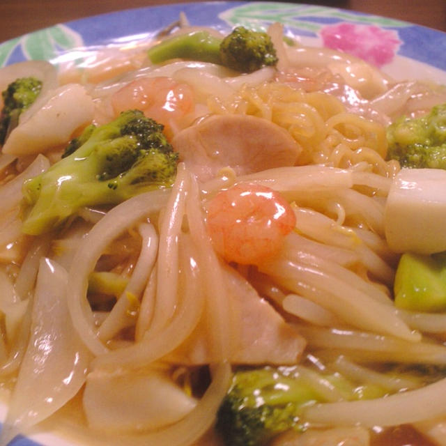 あんかけ焼きそば　しょうゆ味